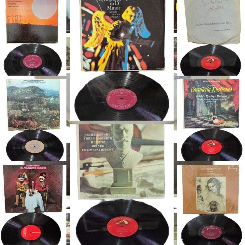 Vintage Classical Vinyl Lot - RCA Red Seal & Victor Orchestra Symphony